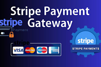 integrate stripe payment system and build custom checkout for your website