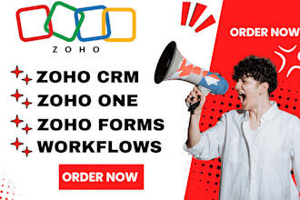 setup  zoho crm, zoho one, zoho marketing automations, zoho email campaign, form