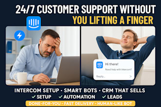 setup intercom chatbot intercom customer support livechat fin ai zendesk