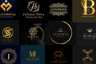 design a professional lettermark, wordmark, or minimalist typography logo