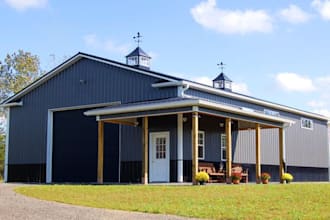 design stamp barndominium pole barn 2d floor plan engineering mep city permit