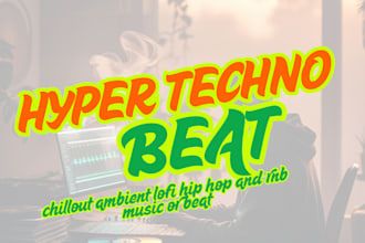 be your ghost producer and female vocalist for edm hardstyle hyper techno