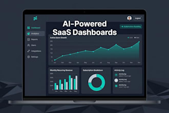 build your ai powered saas dashboard with automation