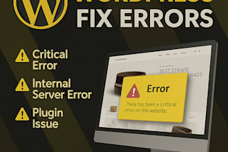 fix wordpress website issues fix wordpress errors