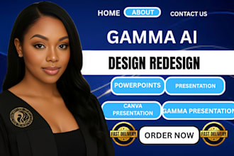 create engaging and modern slides using gamma ai, canva, or powerpoint