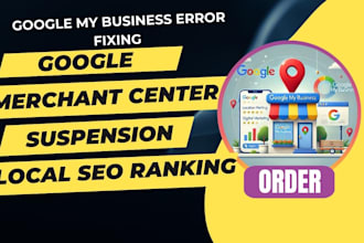 fix google merchant center suspension be gmb PPC ads manager for gmb sales
