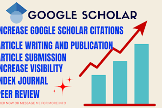 increase google scholar profile publish media article peer review eb1 eb2 visa