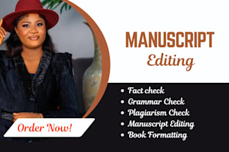 edit, proofread, plagiarism, fact check, format ebook or nonfiction manuscript