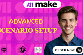 do make com scenario setup optimization to automate your business made com
