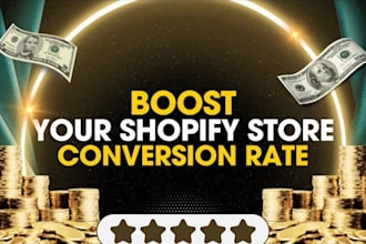 do shopify store review, audit to increase conversion rate with cro optimization