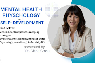 write mental health, psychology, and self development articles