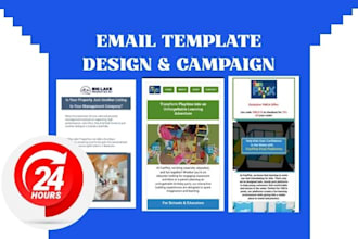 email template, real estate newsletter design, mailchimp newsletter template