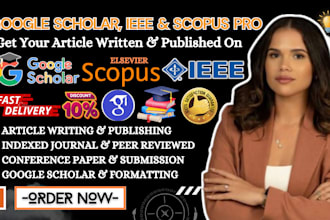 write and publish peer review research article in google scholar indexed journal