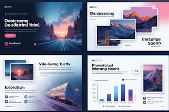 design a modern pitch deck for web3 startups defi crypto and nft project