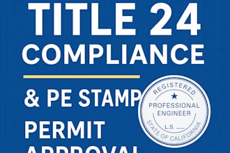 california title 24 compliance, pe stamp, stormwater, drainage design for permit