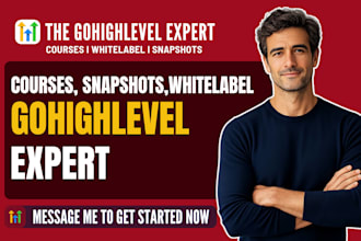 build ghl course ghl survey ghl snapshot ghl builder  ghl whitelabel