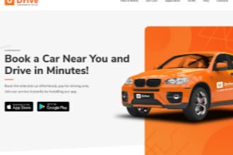 build taxi booking website, chauffeur limousine vtc website, car rental website