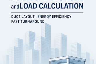 architectural drawing, hvac design, adu, pe stamp, load calculation, city permit