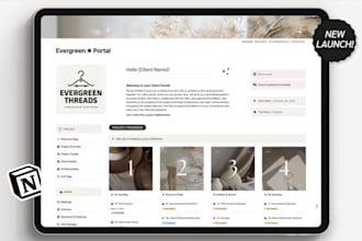 create business notion template, notion planner for productivity or personal use