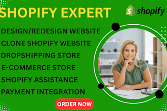 design clone high converting dropshipping shopify store with payment integration