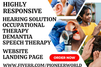 design best hearing solution website sign language occupational therapy website