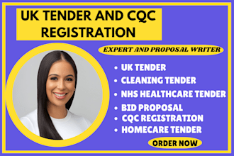 win UK healthcare homecare construction UK nhs tender bid contracts and cqc cic