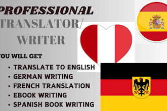 translate english to spanish, german, french, italian, and subtitles to videos