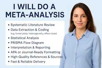 perform prisma based systematic reviews and meta analysis for research