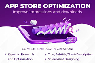 guarsnteed rank ios ans write apromotion or aso, for play store