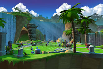 do 3d game environment stylized 3d environment level design VR world in unity 3d