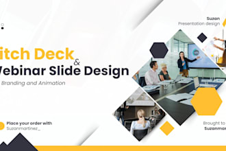 design stunning pitch webinar presentation with branding and animation ppt slide