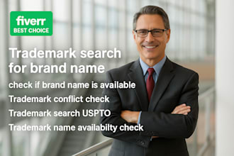 do a uspto, wipo, or euipo trademark search for your brand