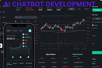 develop ai chatbot ai web app  ai mobile app ai saas ai chatbot ai developer