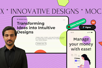 design mobile apps and websites UI UX in figma with interactive prototypes