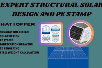 do expert solar structural design and pe stamp