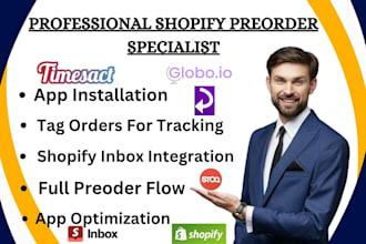 setup shopify preorder shopify inbox stoq notify ez preorder globo timesact wod