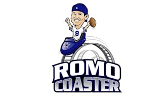 create awesome romo coaster logo design