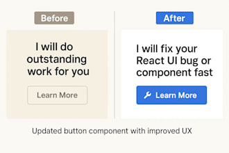 fix a bug or update a component in your react app fast