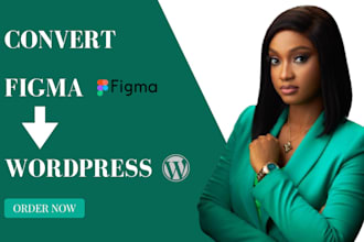 convert figma to wordpress website design figma to elementor wordpress website