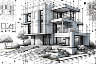 build financial projection and 3d model using python or java