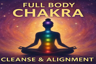 open, clear, heal, balance, align and protect all your seven chakra