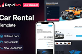 develop custom car dealer app,  tracking app, rent app with listings and filters