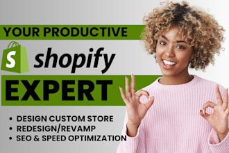 redesign shopify print on demand store, design zakeke 3d product website