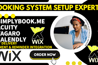 setup simplybook me acuity scheduling, vagaro booking appointment, calendly