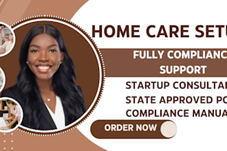 setup homecare grouphome license policy and procedure manual