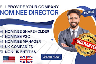 provide your company nominee director and shareholder services