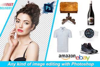 photoshop bulk image editing, photo retouching, product photo editing