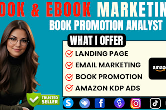 do book promotion and ebook marketing using amazon kdp ads, amazon advertising