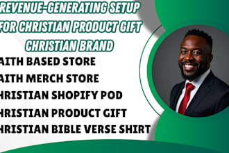 design christian shopify store for gifts products faith based brands