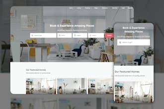 vacation rental website, hotel booking website, travel website